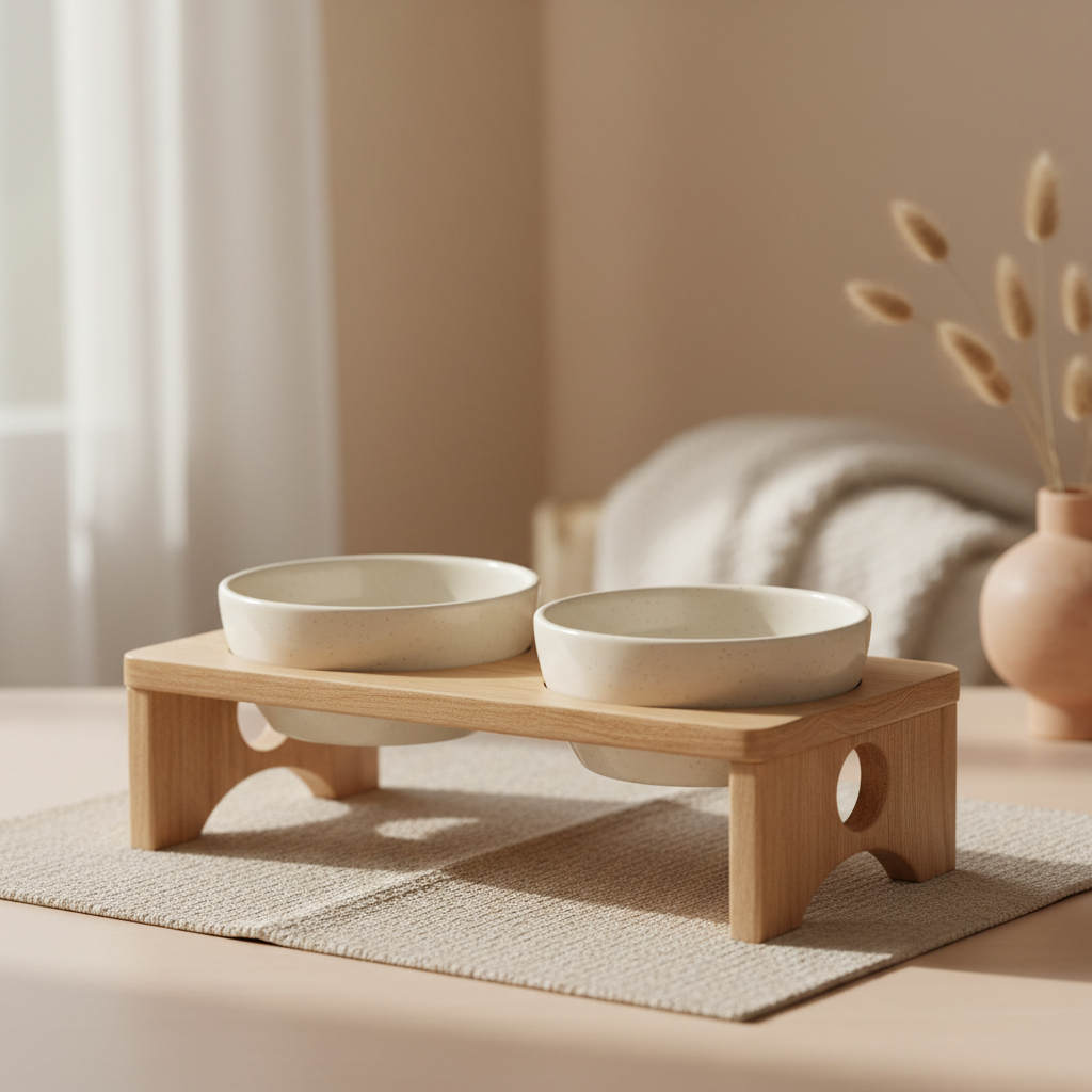 Elevated Ceramic Feeding Set